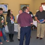 Disctrict Executive Officer Jay Jeffery, JN giving pledge to boating class