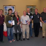 From left to right: Jay, Nick, Deanna, Harold, Murray, Steve and John